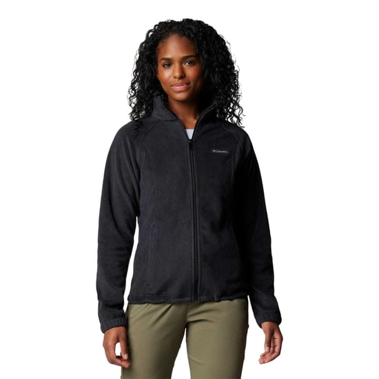 Columbia Benton fleecejas met doorlopende rits voor dames (Zwart) - Image 2