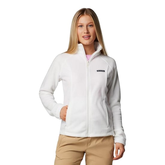 Columbia Benton fleecejas met doorlopende rits voor dames (Wit) - Image 2