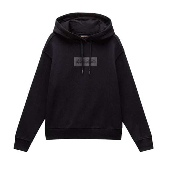 Napapijri Hoodie met Box-logo van katoenmix voor dames (Zwart) - Image 3