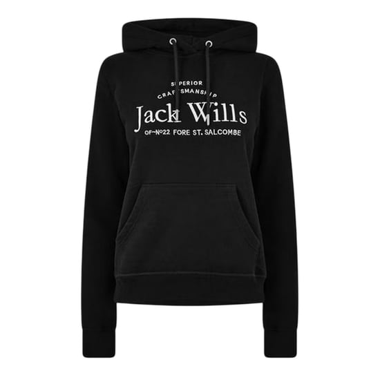 Jack Wills Hoodie met grafisch logo voor dames (Zwart) - Image 2