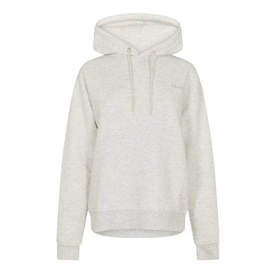 USA Pro Klassieke hoodie met trekkoord en logo voor dames, in gemêleerde stof (Ijsgrijs) - Image 2