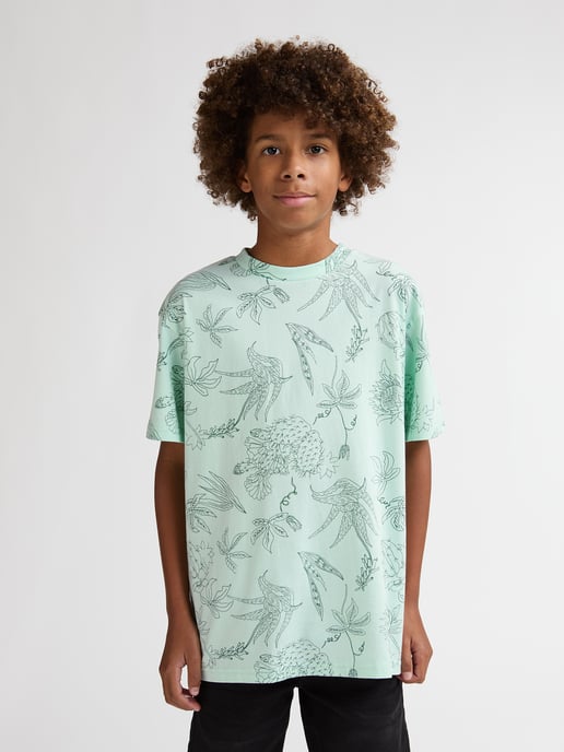 Petrol Industries - Jongens T-shirt met all-over print Agave - Groen - Image 3