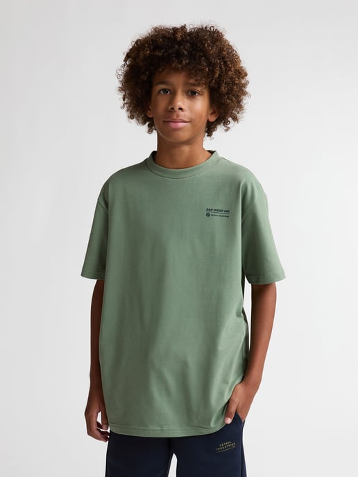 Petrol Industries - Jongens T-shirt met rugprint Charro - Groen - Image 3
