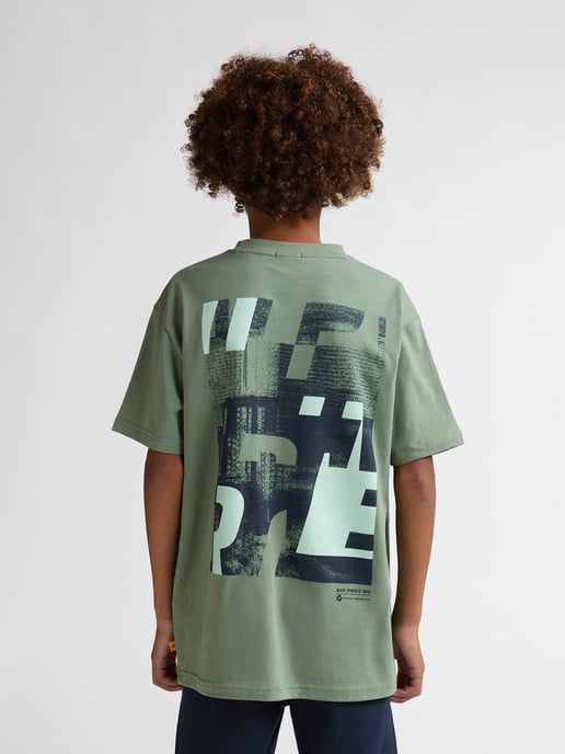 Petrol Industries - Jongens T-shirt met rugprint Charro - Groen - Image 4
