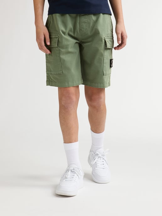 Petrol Industries - Jongens Relaxed Cargo Short Bahia - Groen - Image 1