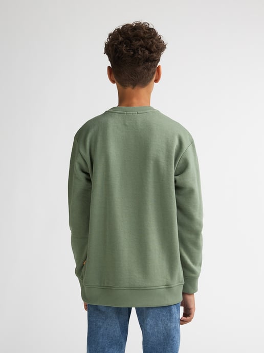 Petrol Industries - Jongens Sweater met ronde hals Coyote - Groen - Image 4