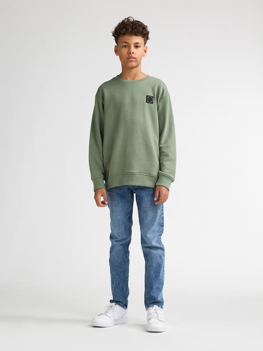 Petrol Industries - Jongens Sweater met ronde hals Coyote - Groen - Image 5