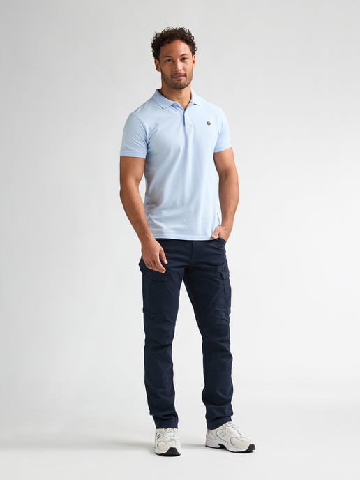 Petrol Industries - Heren Klassieke Polo Dolphin - Blauw - Image 5