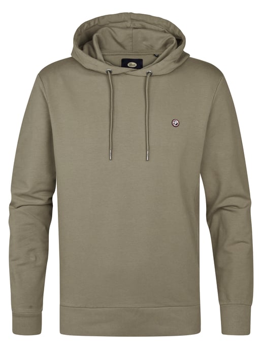 Petrol Industries - Heren Comfortabele Hoodie Driftwood - Groen - Image 1