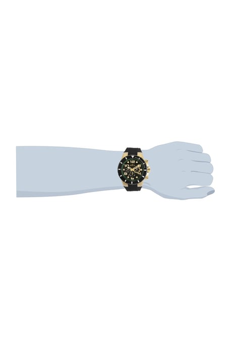 Invicta Pro Diver 30777 Herenhorloge - Quartz Uurwerk - Roestvrij Staal met Zwarte Wijzerplaat - 50 mm - Image 2