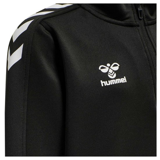 Hummel Heren Core XK polyester sweatshirt met halve ritssluiting (Zwart) - Image 4