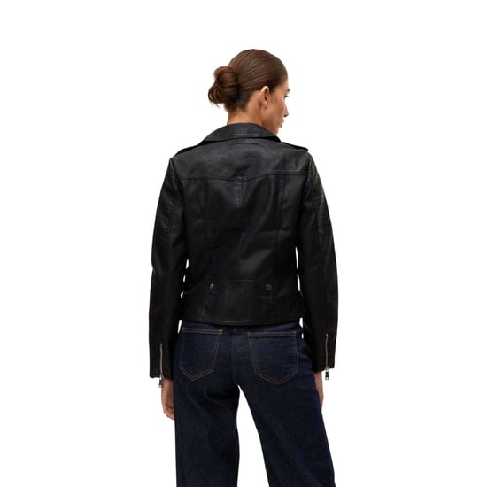 Vero Moda Kerriultra-motorjas voor dames (Zwart) - Image 3