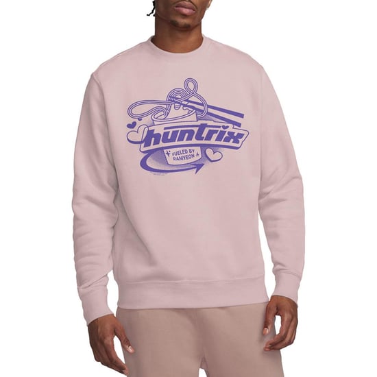 K-Pop Demon Hunters Unisex-sweatshirt voor volwassenen ‘Huntrix Fueled By Ramyeon’ (Roze) - Image 4