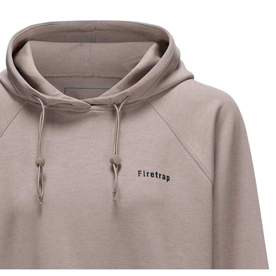 Firetrap Dames/Dames Trekkoordhoodie (Steen) - Image 4
