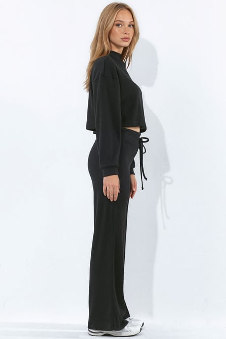 Vrouwen Elastische Taille Rechte Broek - Image 2