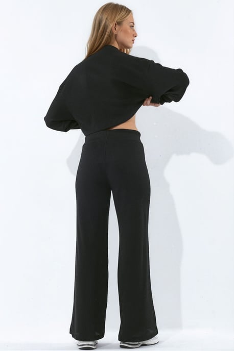 Vrouwen Elastische Taille Rechte Broek - Image 3