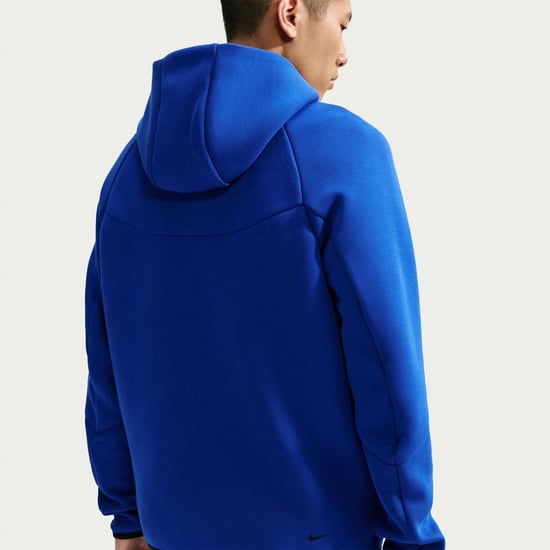Nike Heren-hoodie met ritssluiting en chevronpatroon (Retro Koninklijk) - Image 2