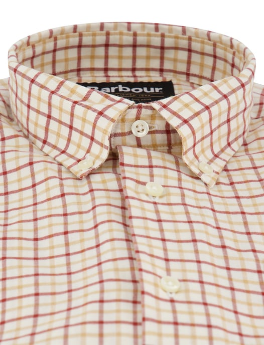 Casual overhemd Barbour regular fit rood katoen - Image 3
