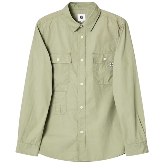 Pretty Green Brentwood-overhemd met lange mouwen voor heren (Groen) - Image 2