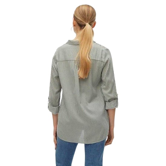 Vero Moda Dames-shirt met lange mouwen, standaardpasvorm (Laurierkrans) - Image 3
