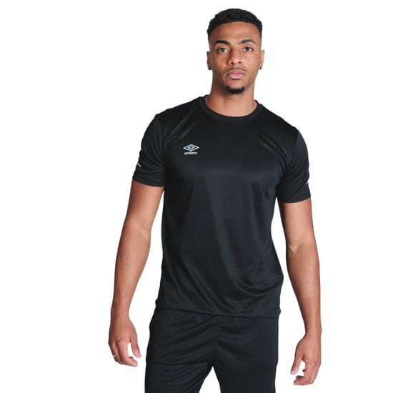 Umbro Sportief T-shirt met ronde hals voor heren (Zwart) - Image 1