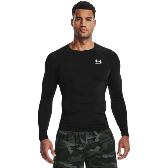 Under Armour HeatGear-basislaagshirt voor heren (Zwart) - Image 1