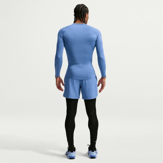 Nike Heren Pro Core T-shirt met lange mouwen (Indigo) - Image 6