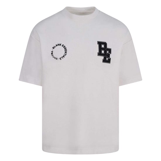 Blank Essentials Oversized T-shirt van katoenmix voor heren (Gebroken wit) - Image 2