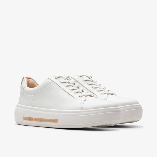 Hollyhock Walk Off White Lea Sneakers - Image 5