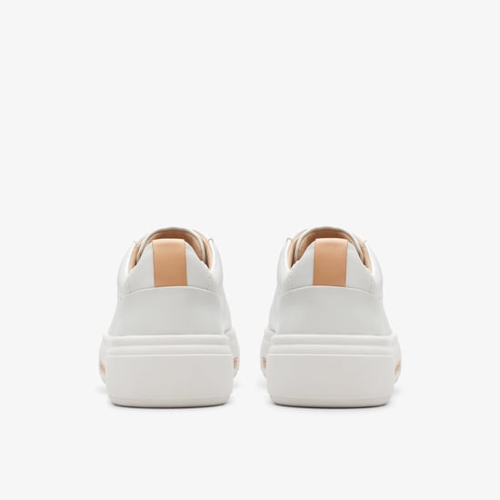 Hollyhock Walk Off White Lea Sneakers - Image 6
