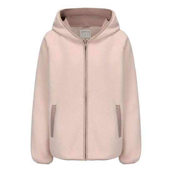 SoulCal Fleecejas voor dames met een relaxte pasvorm (Beige) - Image 1