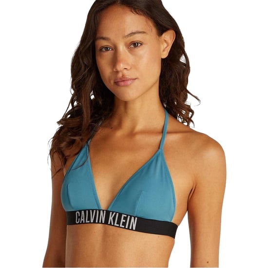 Calvin Klein Bikinitop met driehoekige cups voor dames (Storm Blauw) - Image 1