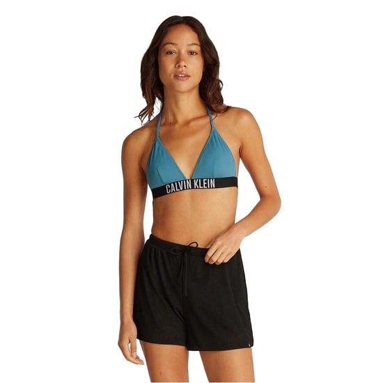 Calvin Klein Bikinitop met driehoekige cups voor dames (Storm Blauw) - Image 3