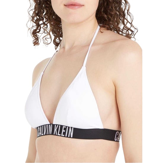 Calvin Klein Bikinitop met driehoekige cups voor dames (Wit) - Image 1