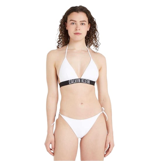 Calvin Klein Bikinitop met driehoekige cups voor dames (Wit) - Image 5