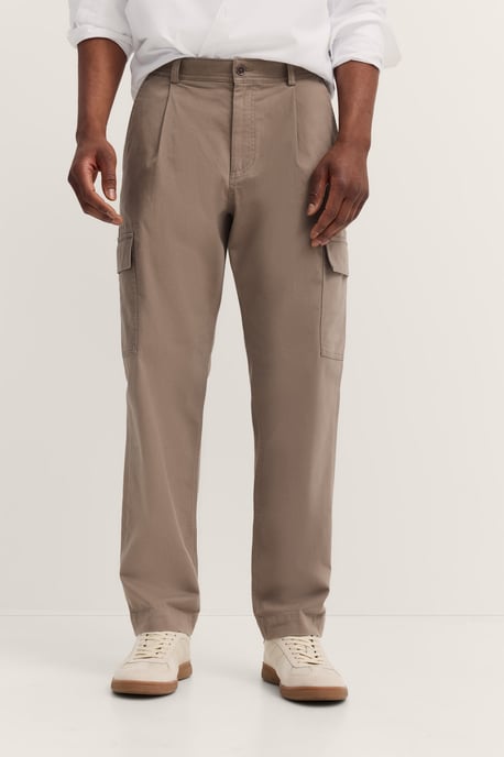 Bugatti Herren Cargobroek Tapered Fit met Soft Touch - Image 1