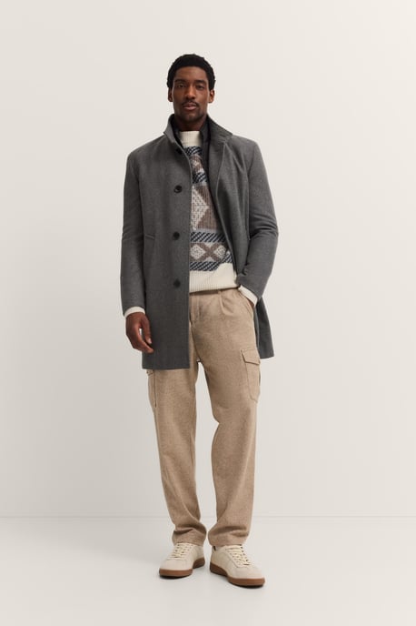 Bugatti Herren Staande kraagjas Modern Fit met Flexcity Stretch-inzetstukken - Image 4