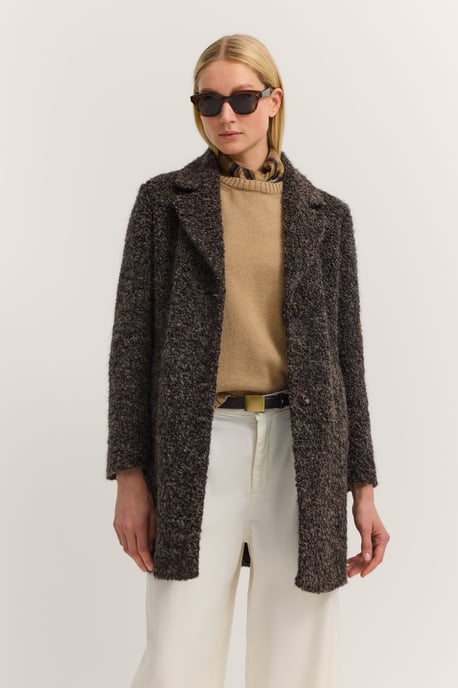 Bugatti Damen Korte jas met Flexcity Stretch in bouclé-kwaliteit - Image 1