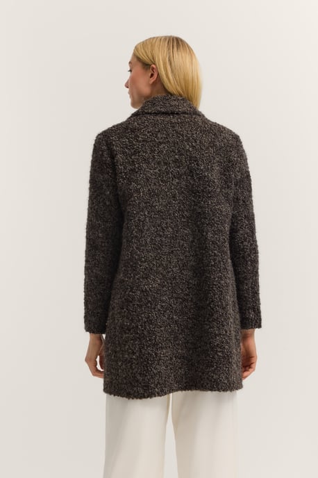 Bugatti Damen Korte jas met Flexcity Stretch in bouclé-kwaliteit - Image 2
