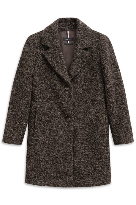 Bugatti Damen Korte jas met Flexcity Stretch in bouclé-kwaliteit - Image 3