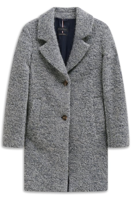 Bugatti Damen Korte jas met Flexcity Stretch in bouclé-kwaliteit - Image 3