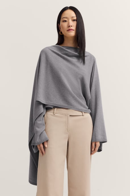 Bugatti Damen Poncho van wol-kasjmiermix - Image 1