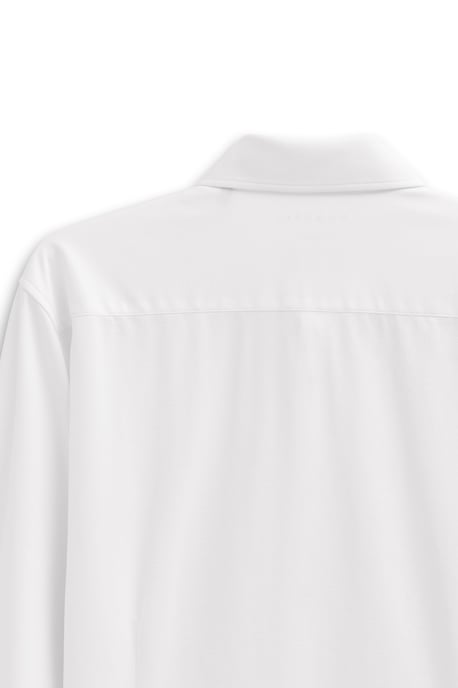 Bugatti Herren Vrijetijdsshirt met lange mouwen, Kent-kraag en stretchfunctie - Image 5