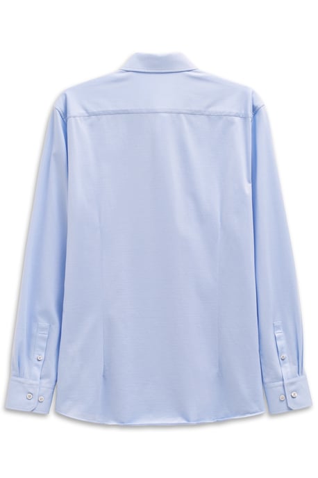 Bugatti Herren Vrijetijdsshirt met lange mouwen, Kent-kraag en stretchfunctie - Image 4