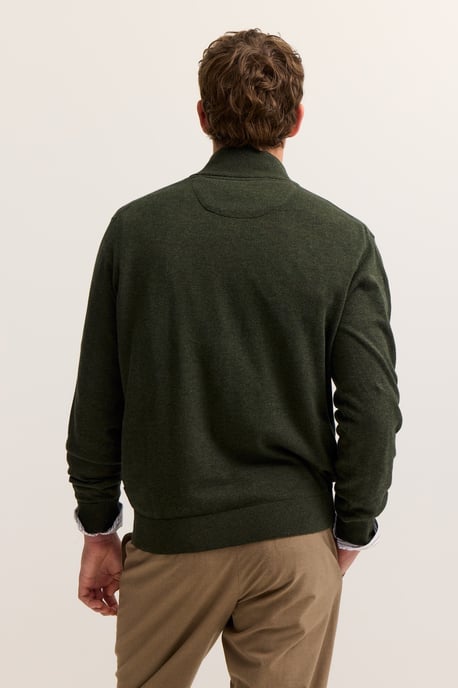 Bugatti Herren Katoenen vest met opstaande kraag - Image 2