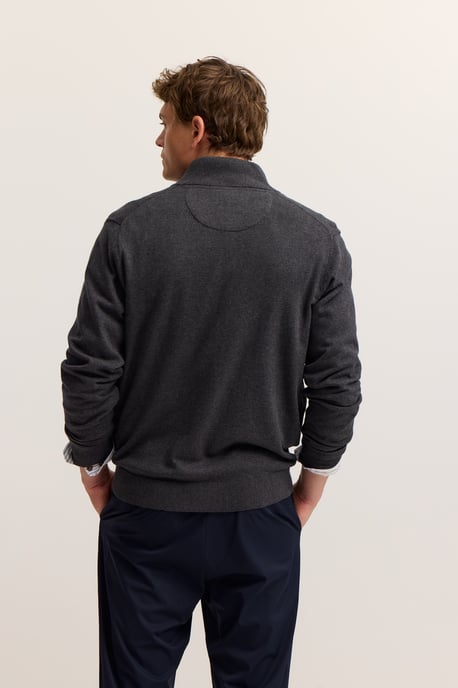 Bugatti Herren Katoenen vest met opstaande kraag - Image 2