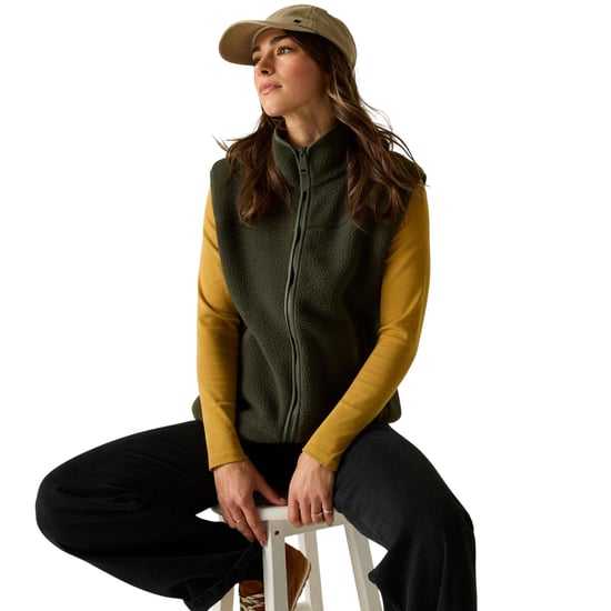 Regatta Dames/Dames Frankie Borg Bodywarmer (Donkere Khaki) - Image 4