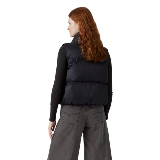 Levis Western-vest met bolle pasvorm voor dames (Zwart) - Image 3