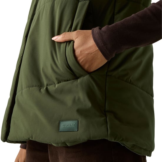 Regatta Nehiala-vest voor dames (Donkere Khaki) - Image 4