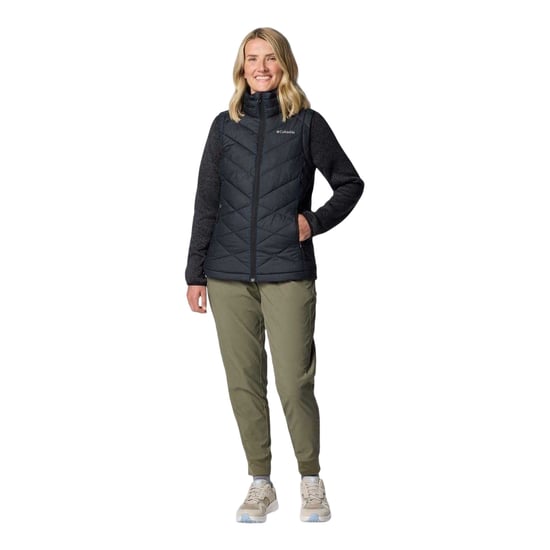 Columbia Heavenly II gewatteerd vest voor dames (Zwart) - Image 1